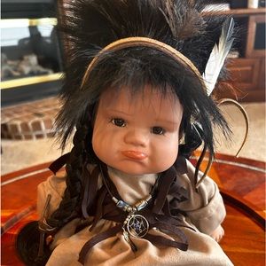 Indian child doll, collectible